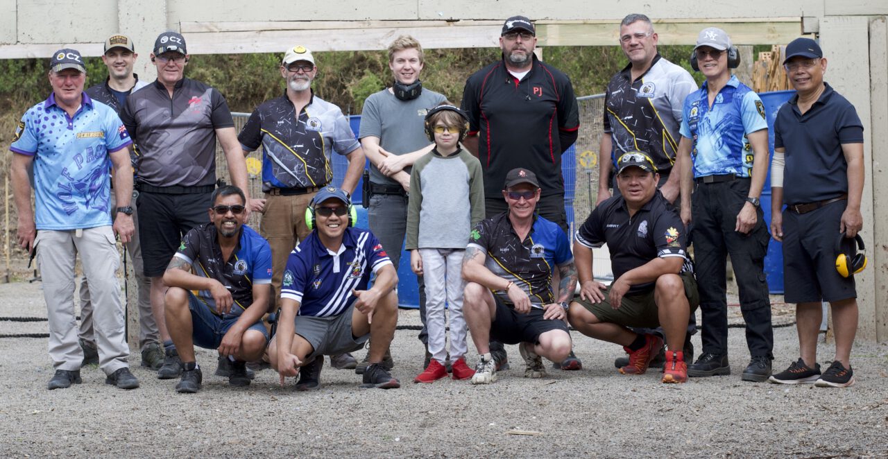 IPSC Shooting Team at Cranbourne Dandenong Pistol Club